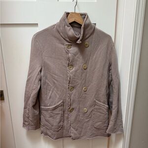 Frank & Eileen NWOT Belfast Sweatshirt Peacoat Triple Fleece - med